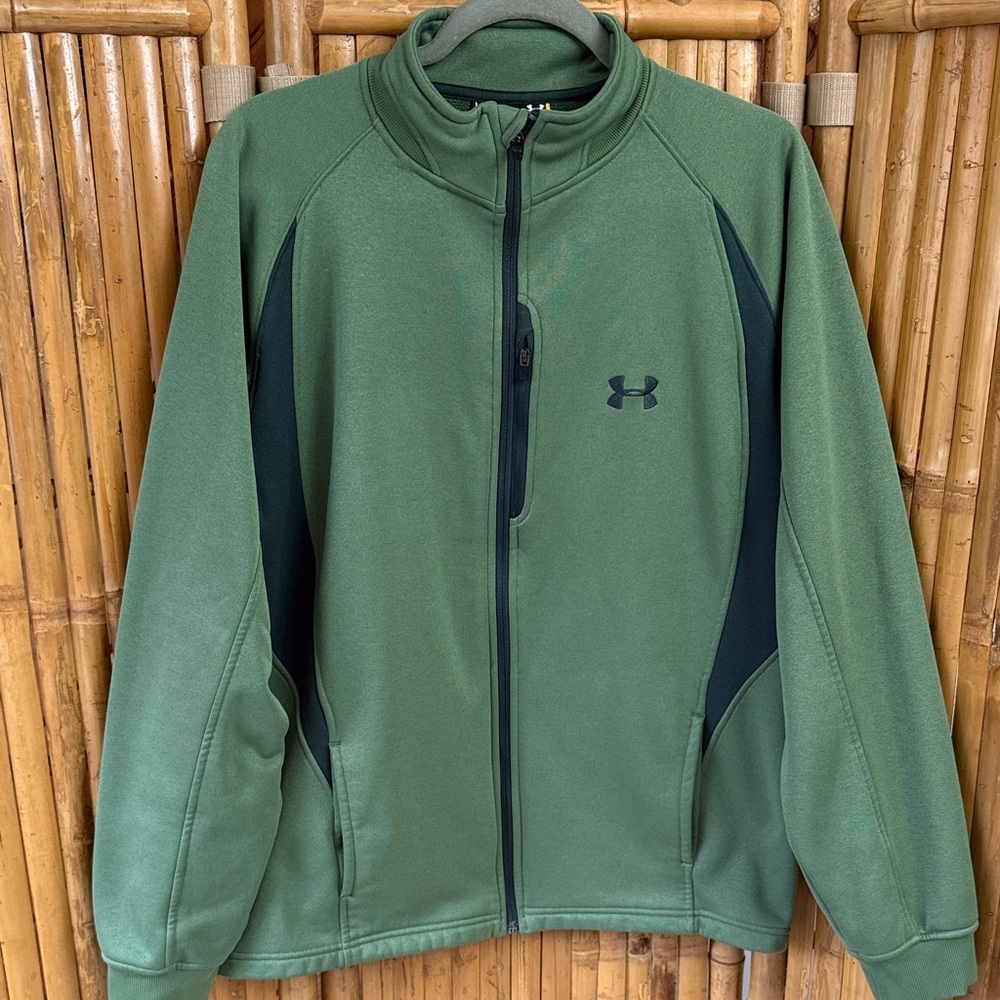 Under Armour Men's Forest Green Performance Jacket Size L